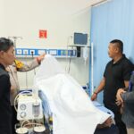 Pelaku maling motor yang tewas usai babak belur dihajar massa berada di RSUD Kota Bogor, foto/polisi