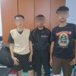 Tiga pelaku tawuran di Jalan Raya Bogor-Jakarta, Kecamatan Sukaraja, Kabupaten Bogor ditangkap polisi, foto/dok Polres Bogor