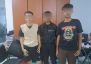 Tiga pelaku tawuran di Jalan Raya Bogor-Jakarta, Kecamatan Sukaraja, Kabupaten Bogor ditangkap polisi, foto/dok Polres Bogor