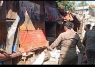 130 lapak PKL di sekitaran Pasar Cisarua, Kabupaten Bogor dibongkar Satpol PP, foto/istimewa