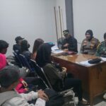 Polsek Dramaga menjaring 9 pasangan bukan suami istri hendak masuk kamar penginapan di Dramaga, Kabupaten Bogor, foto/dok polisi