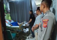 Remaja berinisial AP (17), mengalami luka bacokan usai tawuran di Jonggol, Kabupaten Bogor, foto/polisi