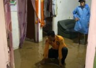 Tim TRC BPBD Kabupaten Bogor melakukan assesment banjir yang melanda ratusan rumah warga di Rancabungur, Kabupaten Bogor, foto/dok BPBD Kabupaten Bogor