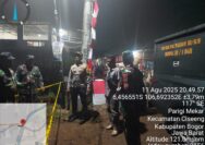 Benda diduga granat ditemukan warga Ciseeng, Kabupaten Bogor. Foto/dok polisi