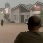 Banjir melanda salah satu perumahan di wilayah Kemang, Kabupaten Bogor, foto/istimewa